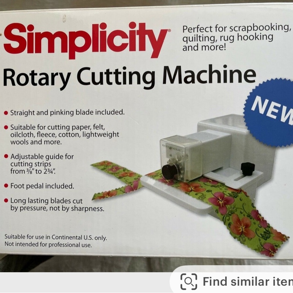 Simplicity Rotary Cutting Machine